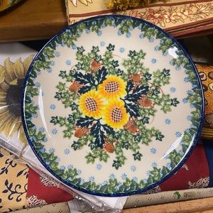 Polish Pottery Dessert Plate